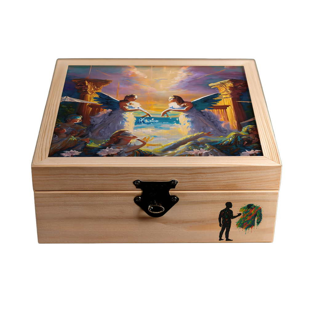 Bienvenido al cielo  - Camisa 100% de seda - Manga larga