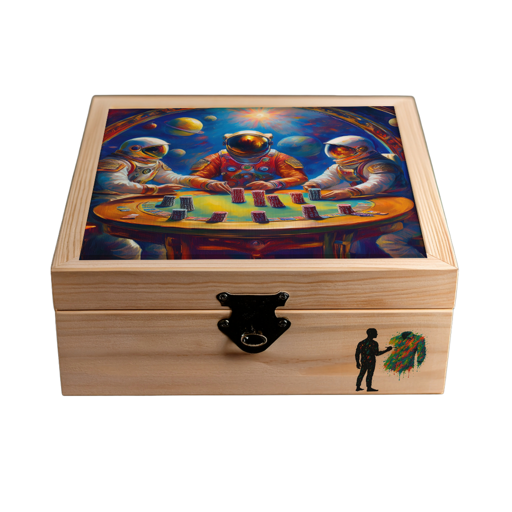 Juego de estrellas - Camisa 100% de seda - Manga larga