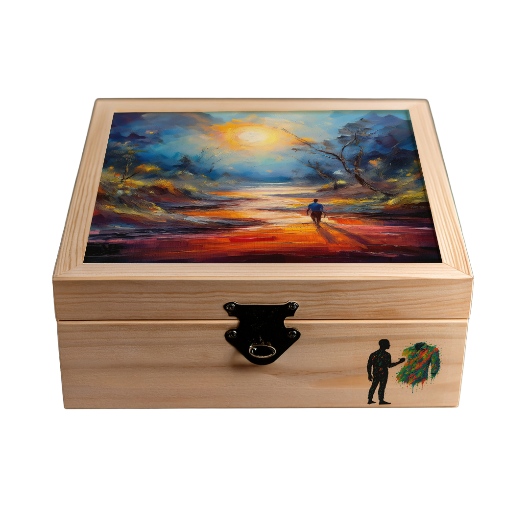 Caminante - Camisa 100% de seda - Manga corta