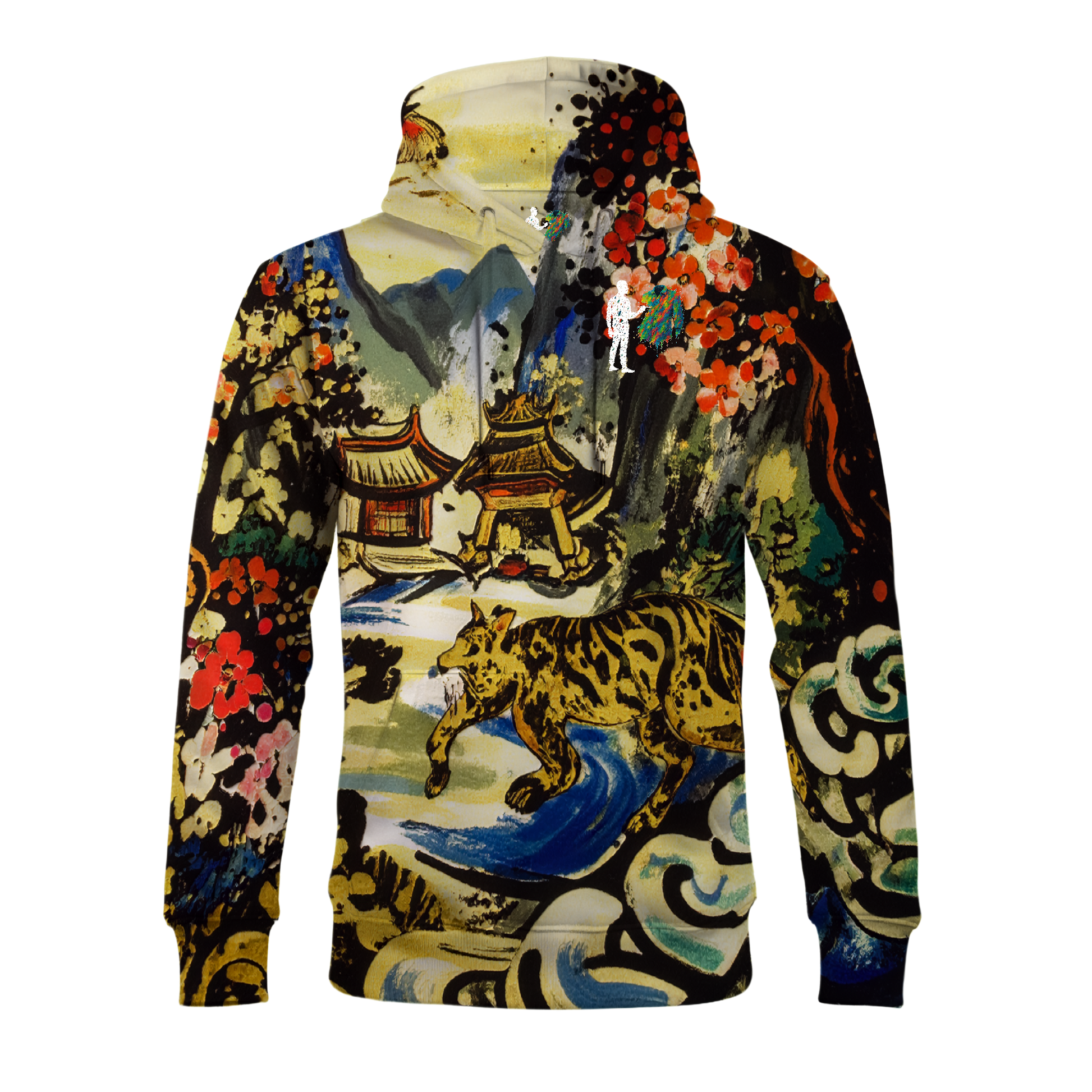 Un día en la aldea - Abrigo 100% de seda