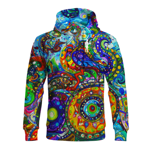 Ave de canto mudo - Abrigo 100% de seda