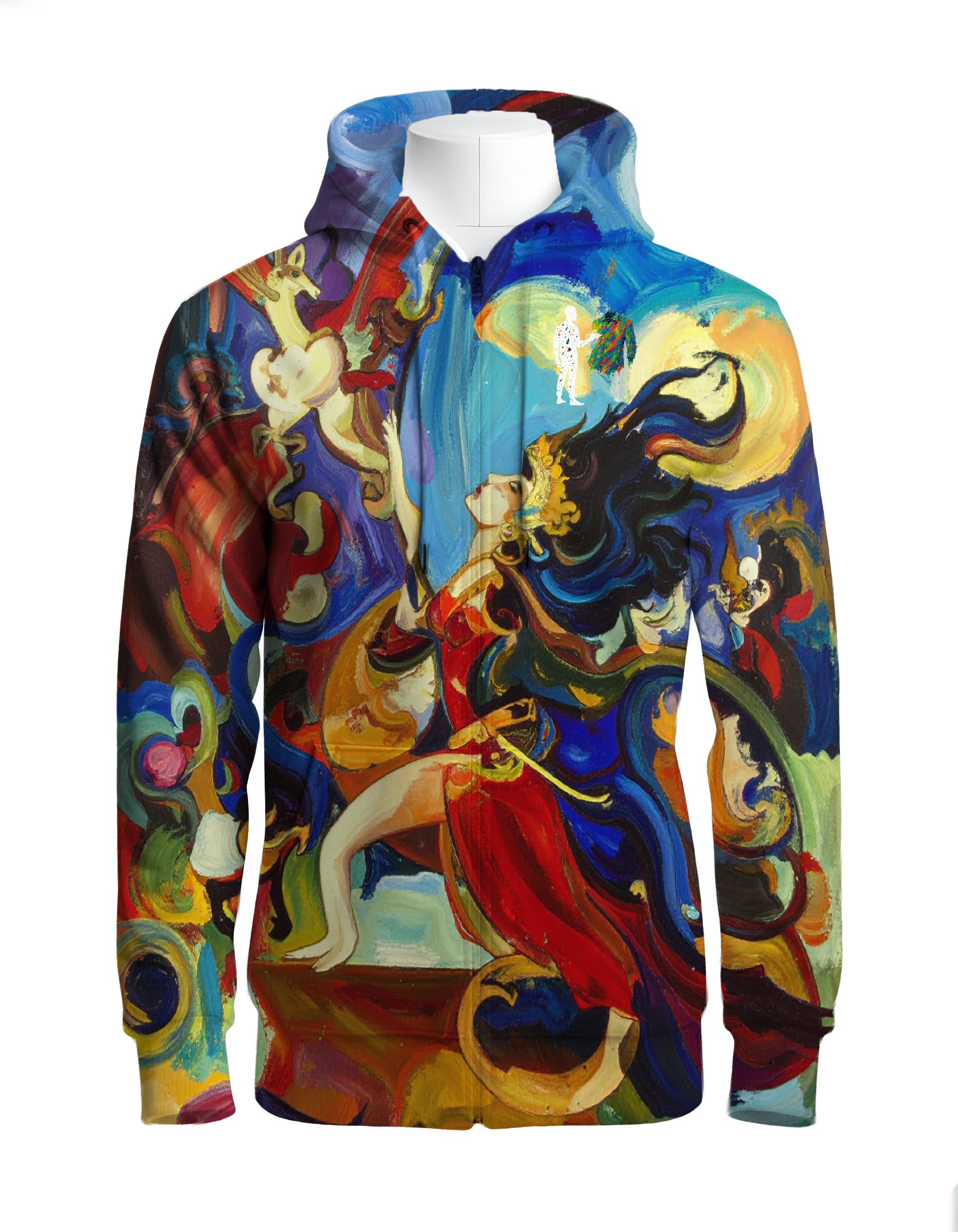 Despertando el mito - Abrigo 100% de seda